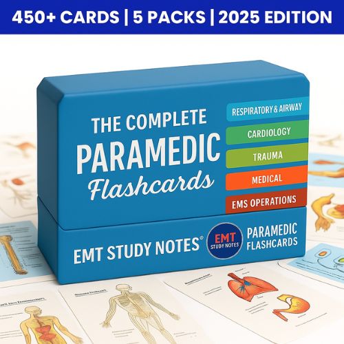 The Complete Paramedic Flashcards Bundle